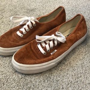 Womens Suede Vans 9.5